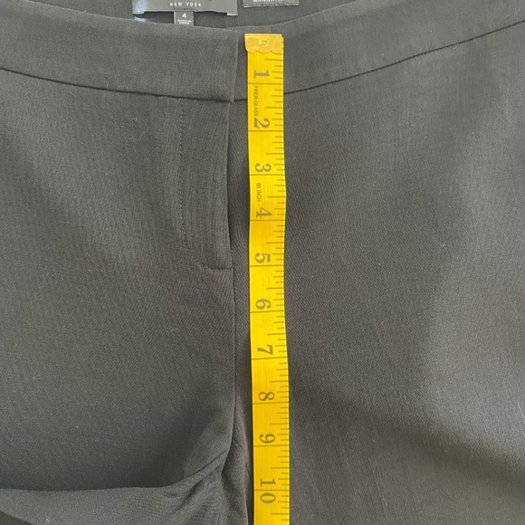 Lafayette 148 Manhattan Crop Pants Trousers Black Size 4 - Picture 13 of 13